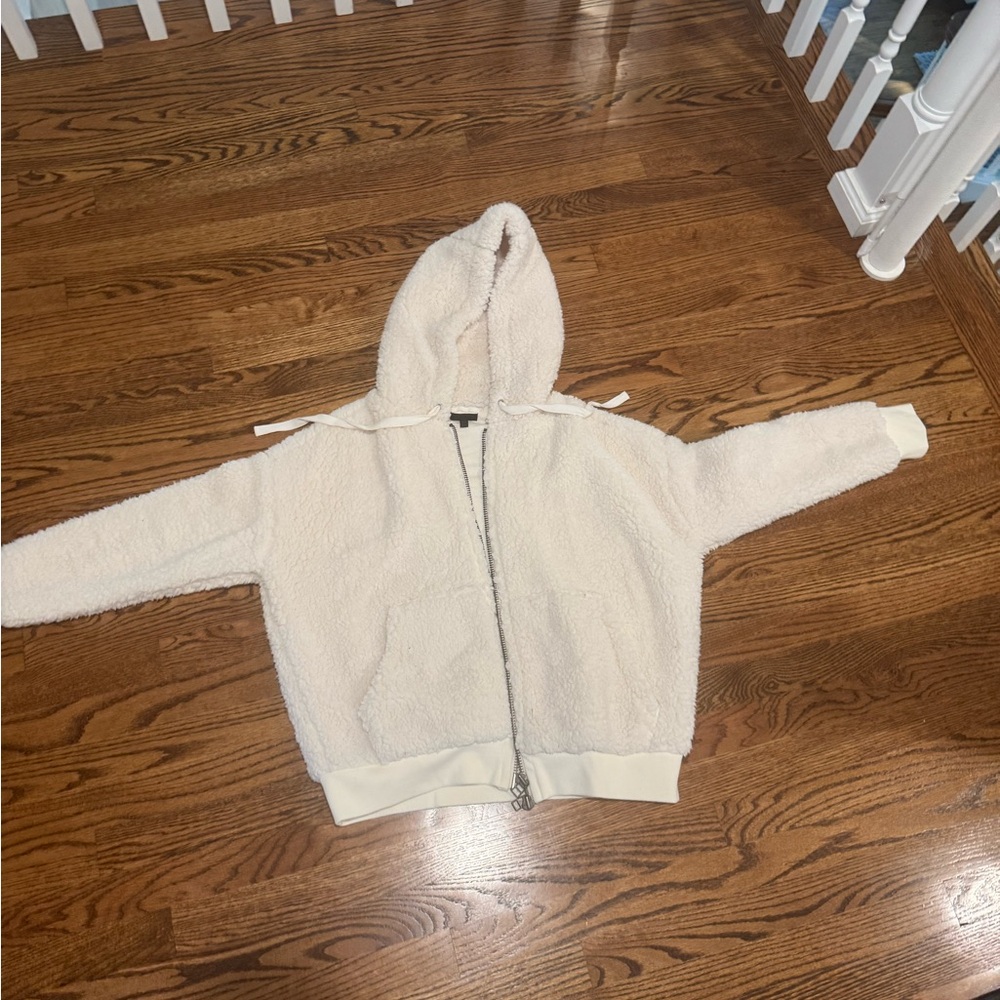 ATM Anthony Thomas Melillo White Puffer Jacket